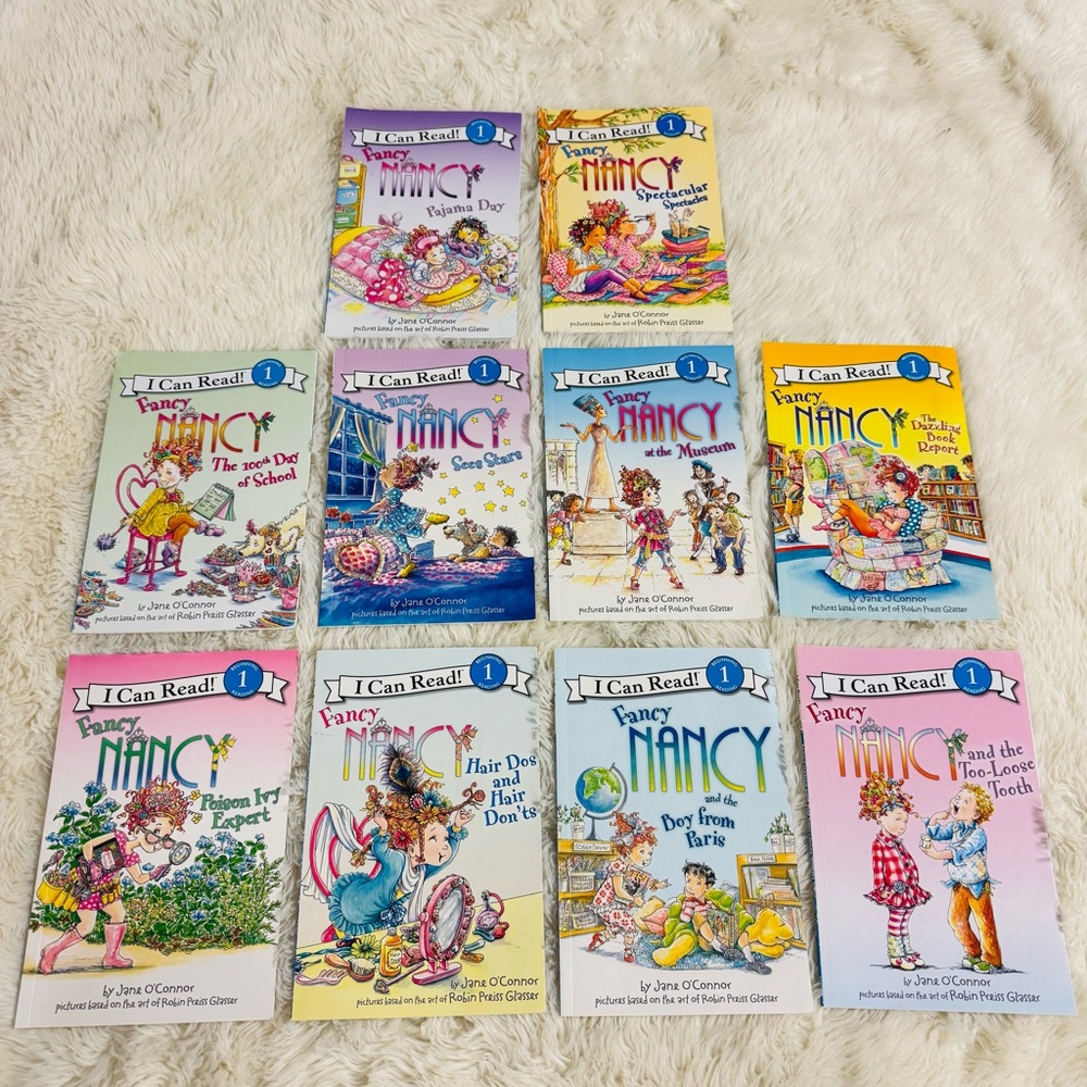 Fancy Nancy Level 1 Reading Books Bundle